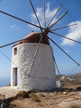 Moulins à vent dans les Cyclades
